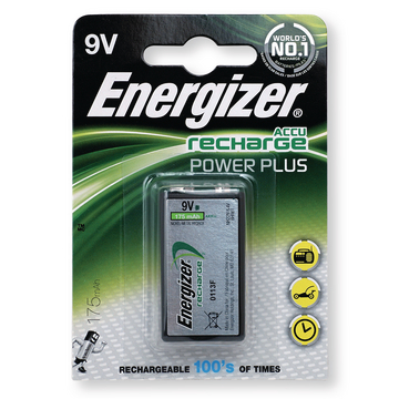 Batteries Energizer NiMh E-BLOCK 9V